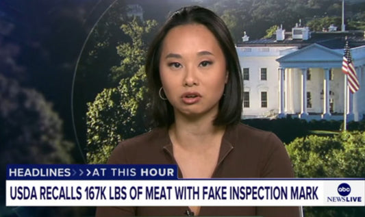 167,639 Pounds of Meat Recalled After False USDA Inspection Mark Was Discovered