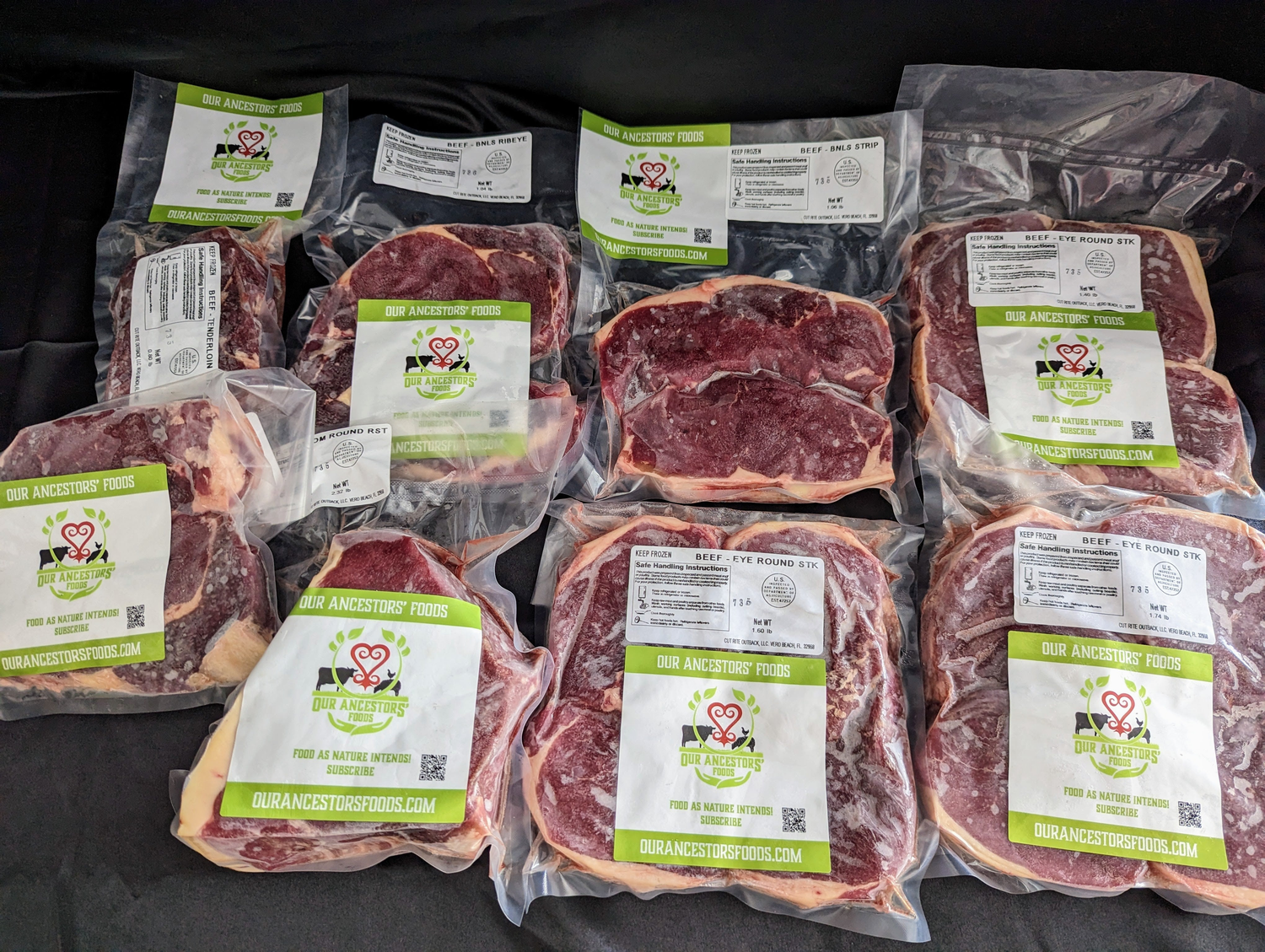 Legacy Grass-fed Beef Boxes