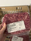 "Burger Block Party" 20 LB GROUND BEEF ONLY Box