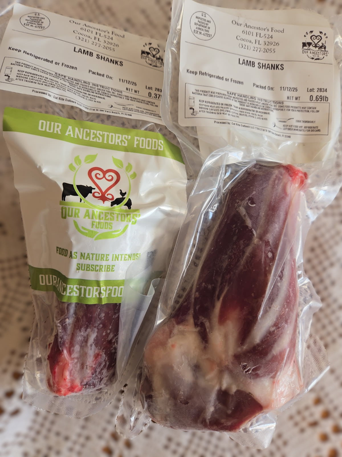 Pasture Raised Lamb (Deposit Only — Final Price at Delivery After Box is Assembled)