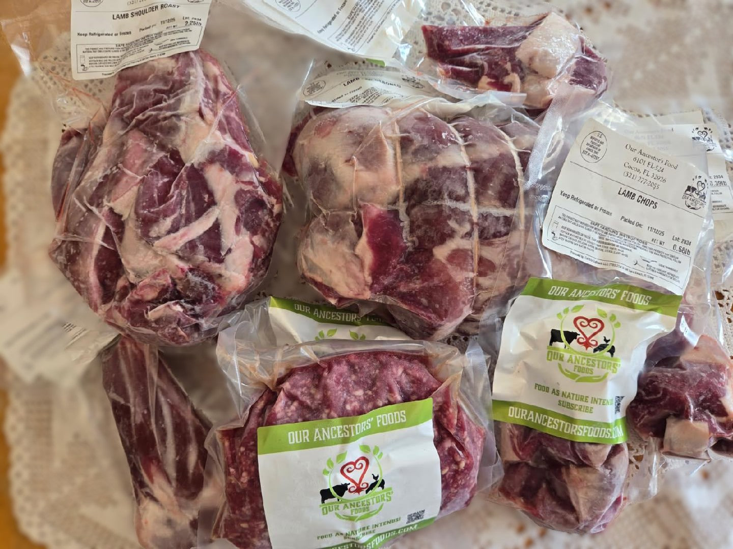 Pasture Raised Lamb Deposit Price (Final Price at Delivery After Box is Assembled)