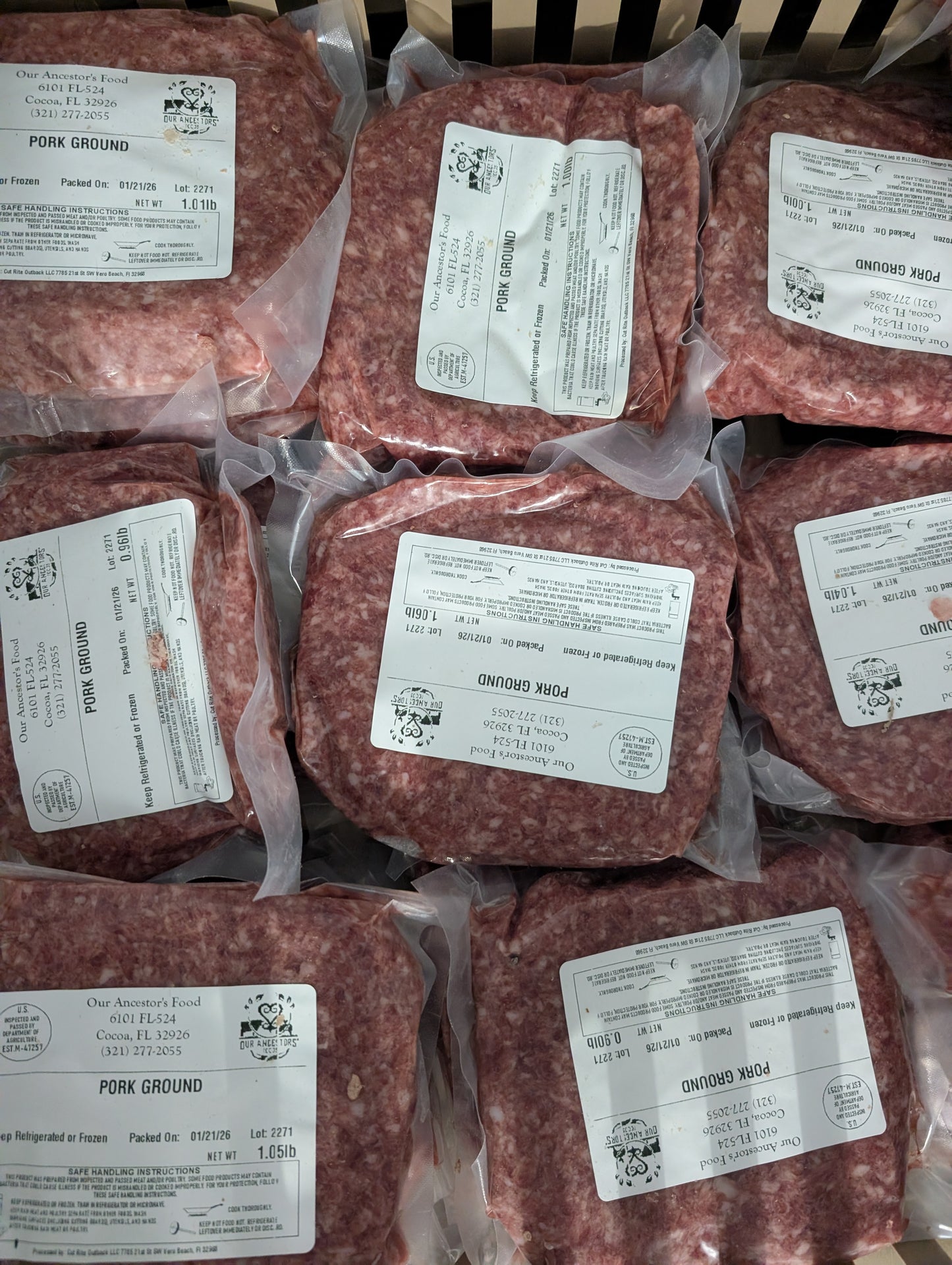 Pasture Raised Ground Pork Box